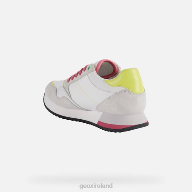 Geox 0ZTB249 White/Fluo Fuchsia Doralea Woman