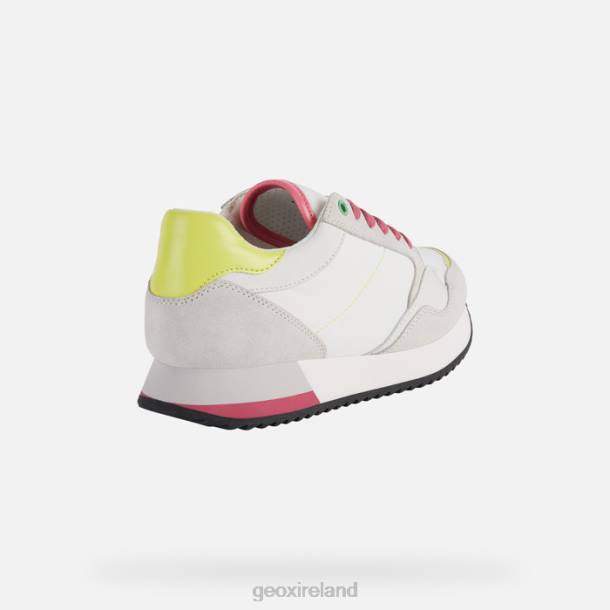 Geox 0ZTB249 White/Fluo Fuchsia Doralea Woman