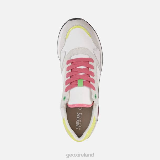 Geox 0ZTB249 White/Fluo Fuchsia Doralea Woman