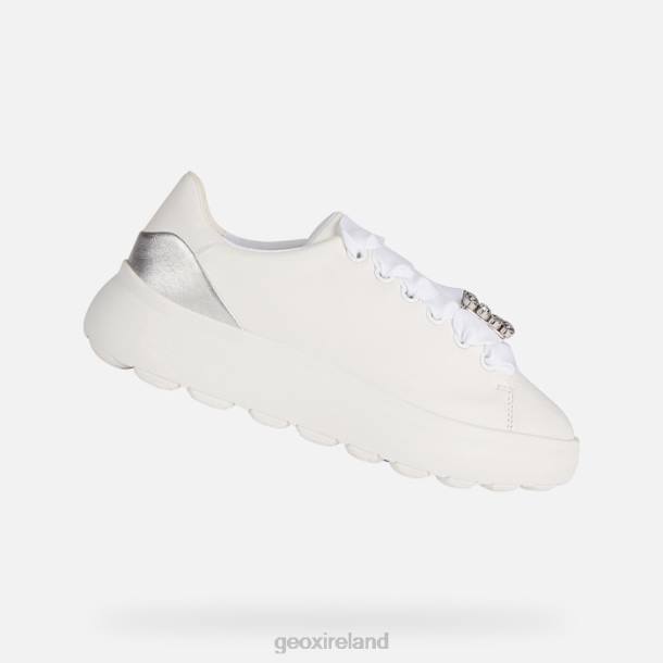 Geox 0ZTB267 White/Silver Spherica Ec4.1 Woman