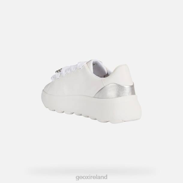 Geox 0ZTB267 White/Silver Spherica Ec4.1 Woman