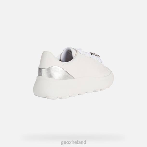 Geox 0ZTB267 White/Silver Spherica Ec4.1 Woman
