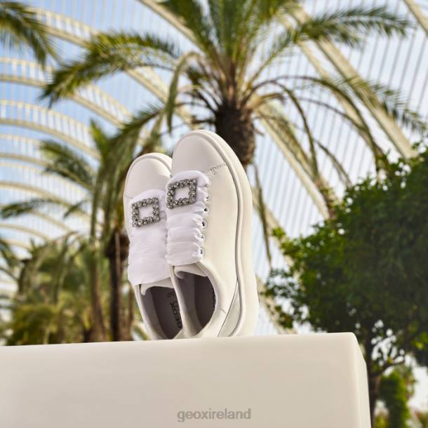 Geox 0ZTB267 White/Silver Spherica Ec4.1 Woman