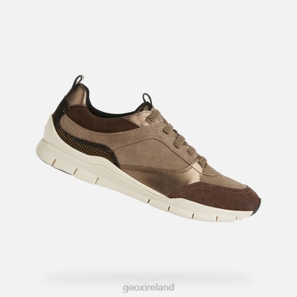 Geox 0ZTB294 Coffee/Dark Beige Sukie Woman