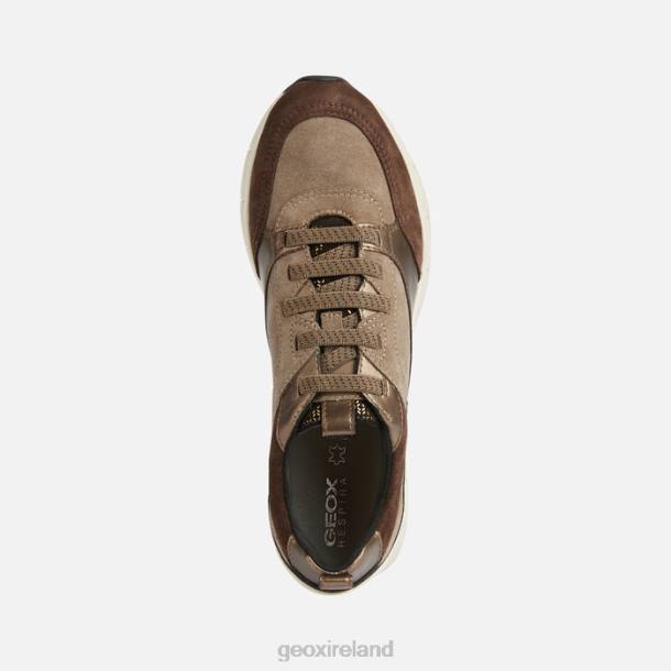 Geox 0ZTB294 Coffee/Dark Beige Sukie Woman