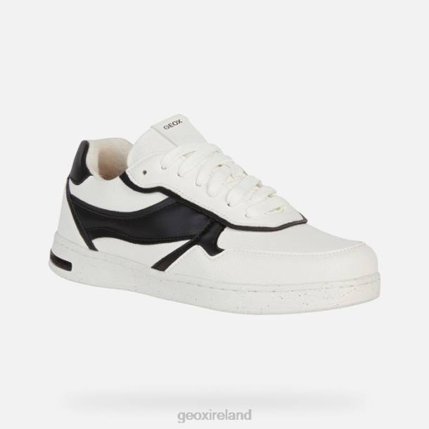 Geox 0ZTB296 White/Black Jaysen Woman