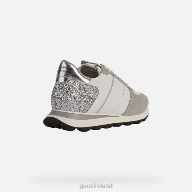 Geox 0ZTB330 White/Silver Spherica Vseries Woman