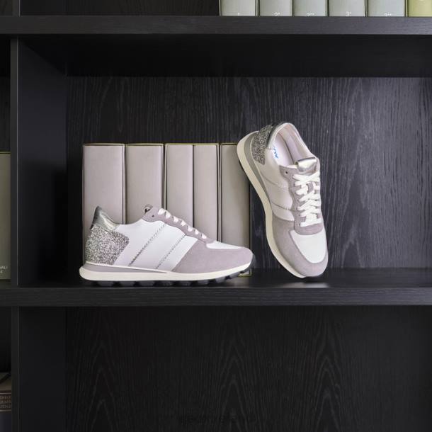 Geox 0ZTB330 White/Silver Spherica Vseries Woman