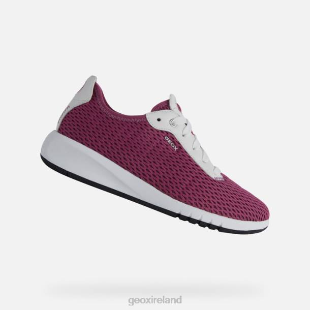 Geox 0ZTB335 Fuchsia/White Aerantis Woman