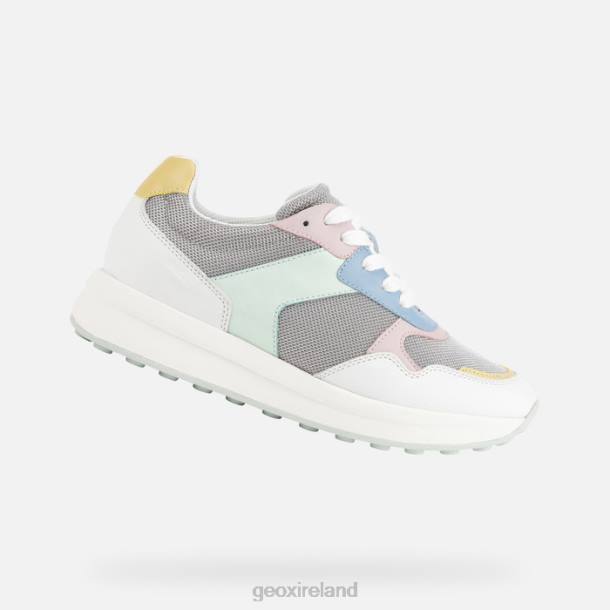 Geox 0ZTB348 Light Grey/White Runntix Woman