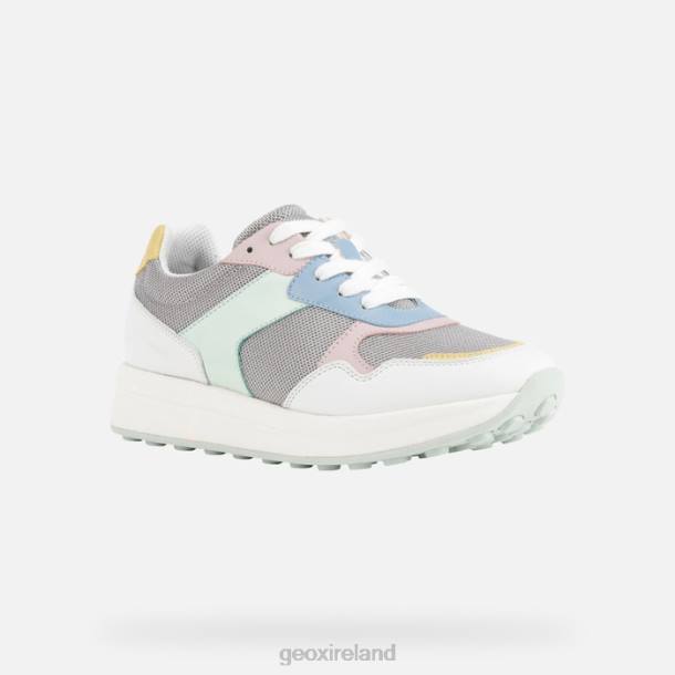 Geox 0ZTB348 Light Grey/White Runntix Woman