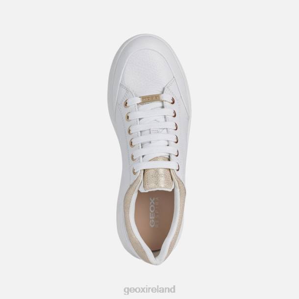 Geox 0ZTB376 White/Champagne Dalyla Woman