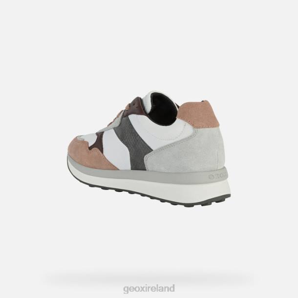 Geox 0ZTB378 White/Dark Pink Runntix Woman