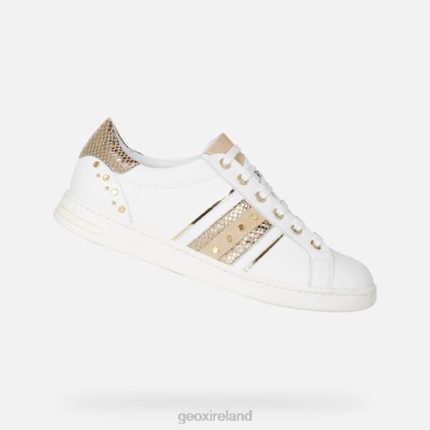 Geox 0ZTB388 White/Gold Jaysen Woman