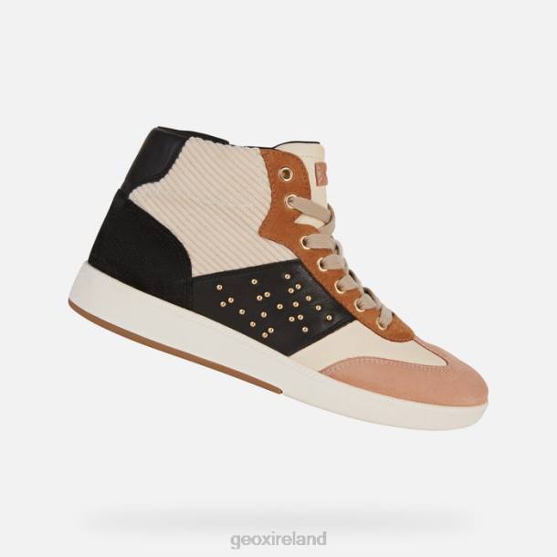 Geox 0ZTB396 Cream/Black Meleda Woman