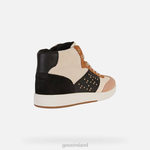 Geox 0ZTB396 Cream/Black Meleda Woman