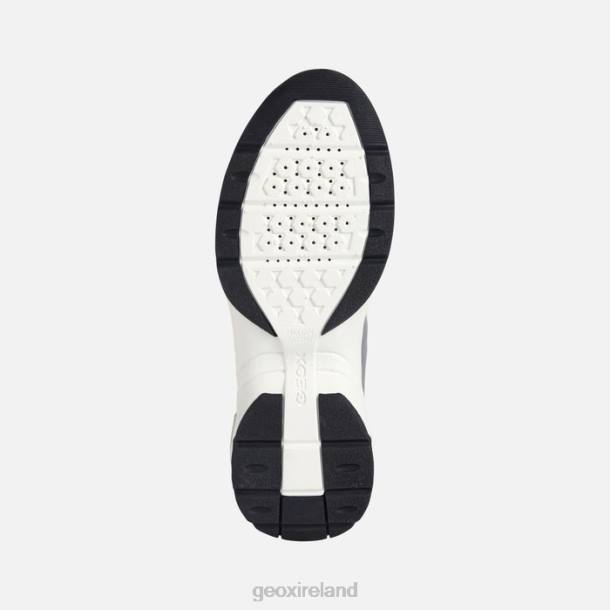 Geox 0ZTB413 White/Fluo Fuchsia Alhour Woman