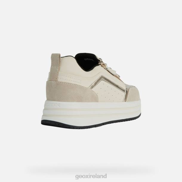 Geox 0ZTB447 Light Taupe/Cream Kency Woman