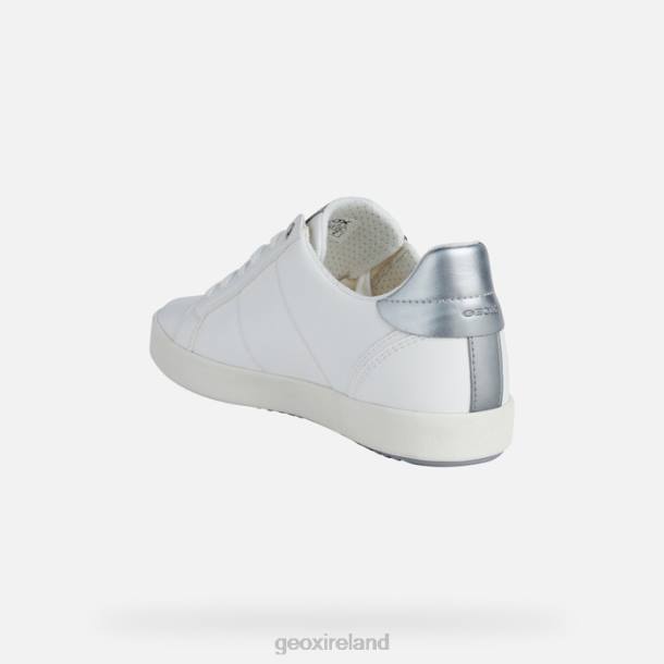Geox 0ZTB493 White/Silver Blomiee Woman