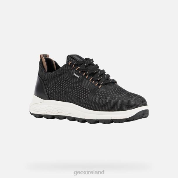 Geox 0ZTB49 Black/Dk Beige Spherica 4X4 Abx Woman