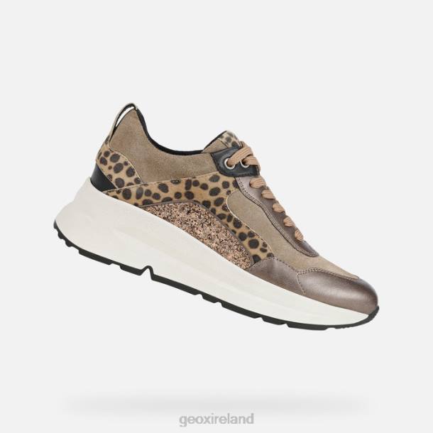 Geox 0ZTB608 Dark Beige/Tobacco Backsie Woman