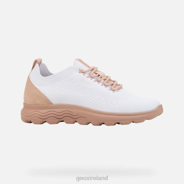 Geox 0ZTB68 Off White/Nude Spherica Woman